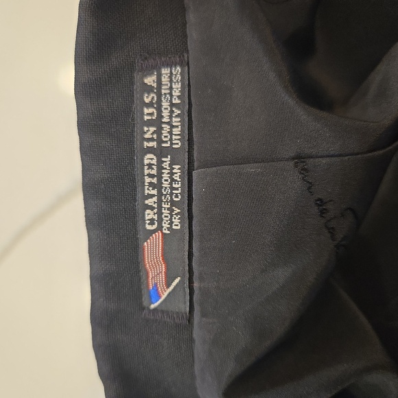 VTG Oscar De La Renta Formal Black Tuxedo Jacket Classic Fit 43S - Picture 12 of 14